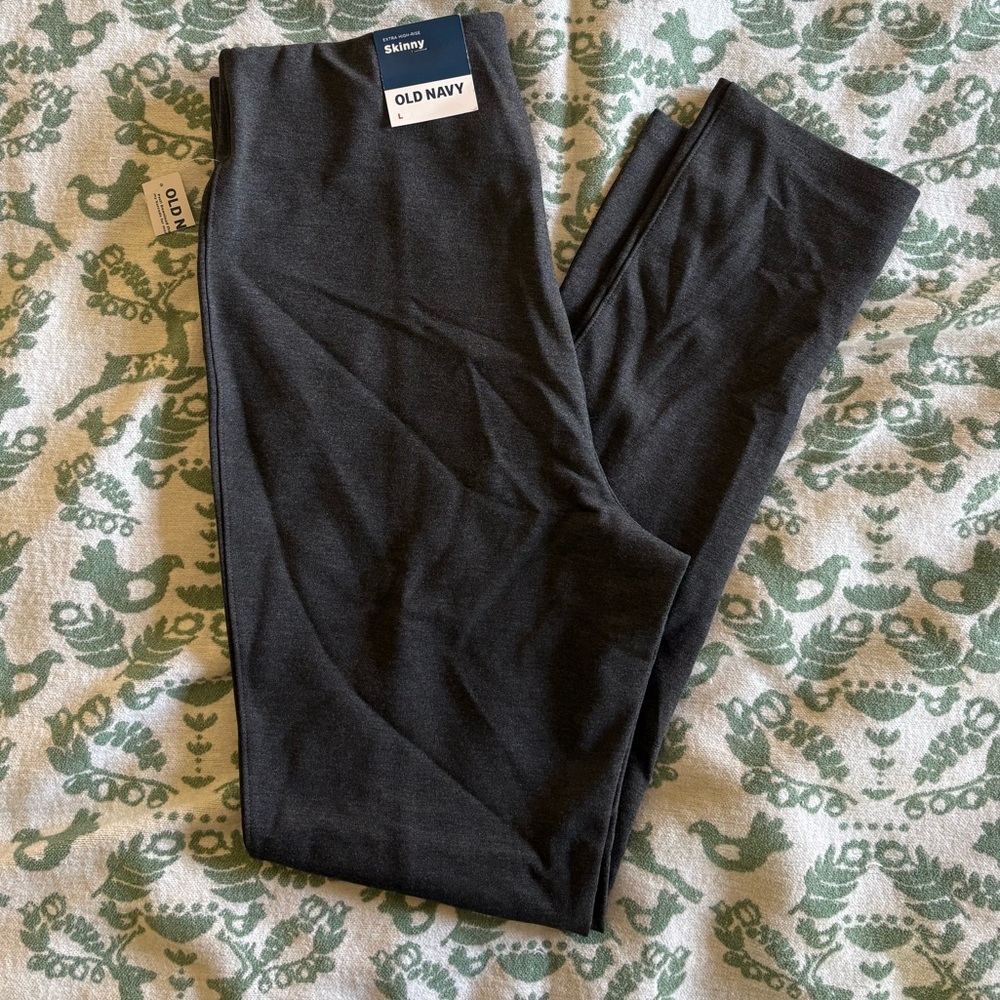 Old Navy Charcoal Skinny Pants